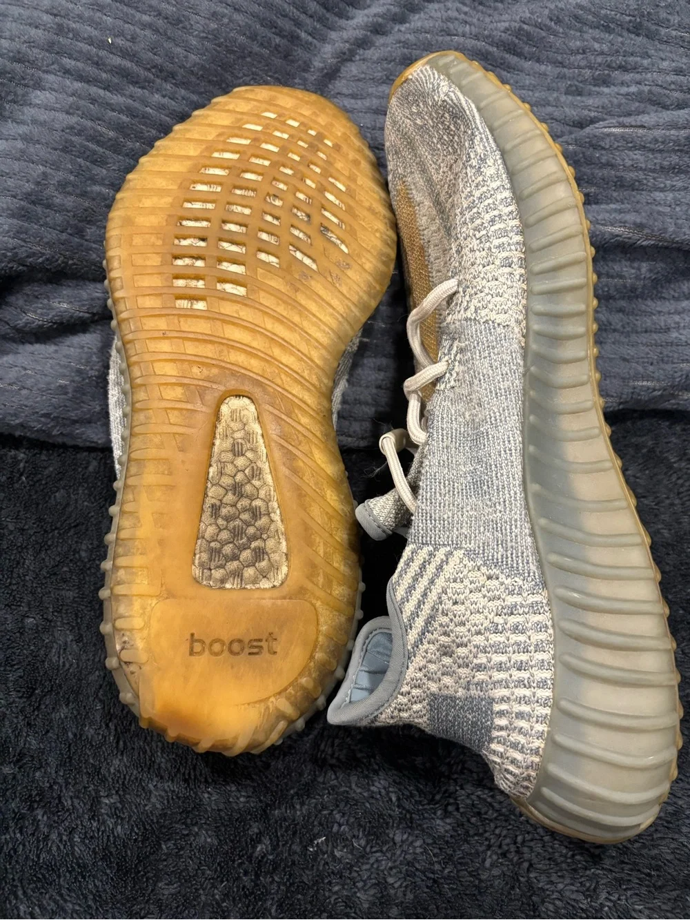 Yeezy 350 v2 oatmeal gray and beige